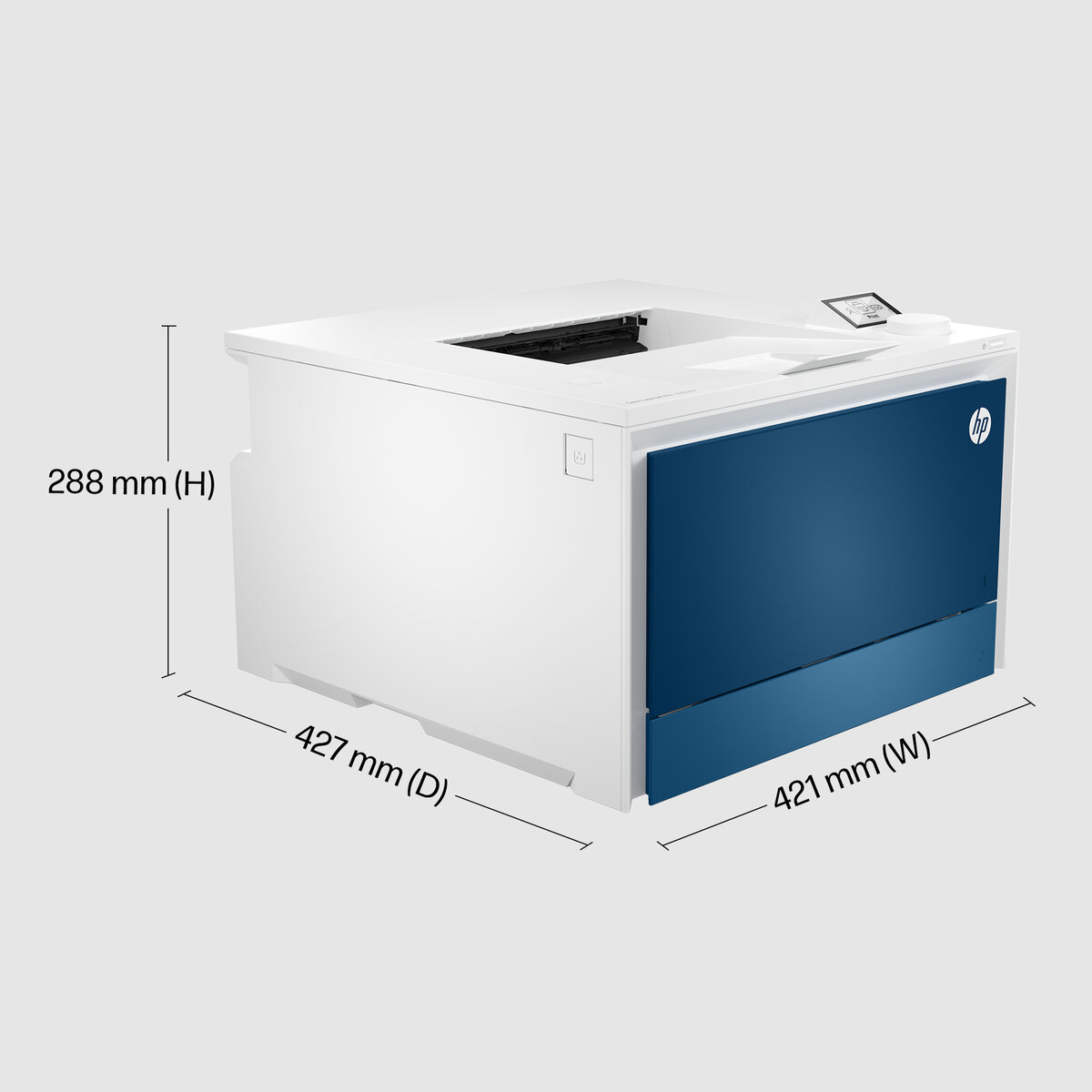 slide 1 of 13, show larger image, hp color laserjet pro 4202dw printer