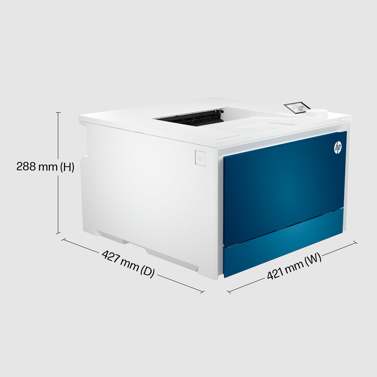 slide 1 of 11, show larger image, hp color laserjet pro 4202dn printer