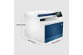 slide 3 of 14, zoom in, hp color laserjet pro mfp 4302fdw printer