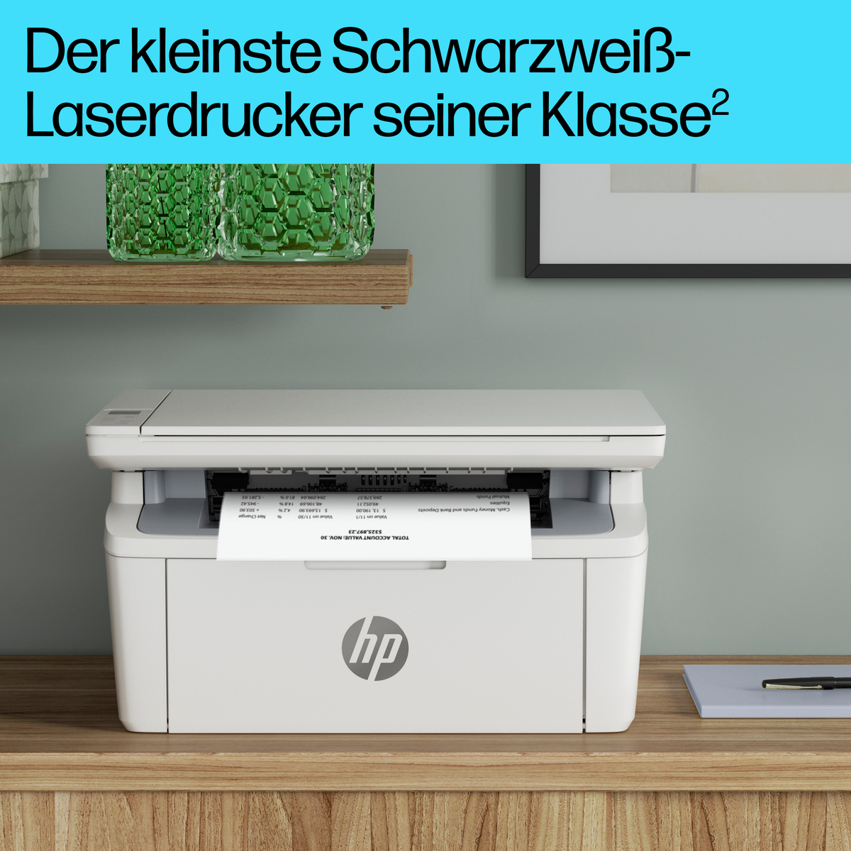 folie 15 von 20, vergrößern, hp laserjet mfp m140w drucker