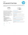 HP LaserJet M110w Printer