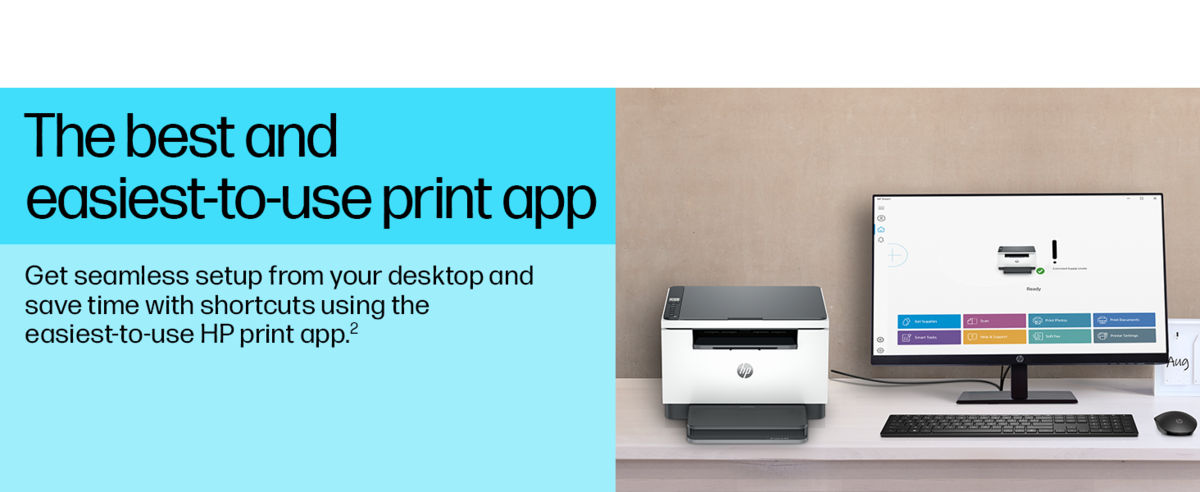 slide 1 of 20, show larger image, hp laserjet mfp m234d printer