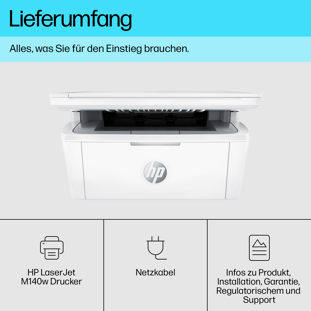 folie 11 von 20, vergrößern, hp laserjet mfp m140w drucker