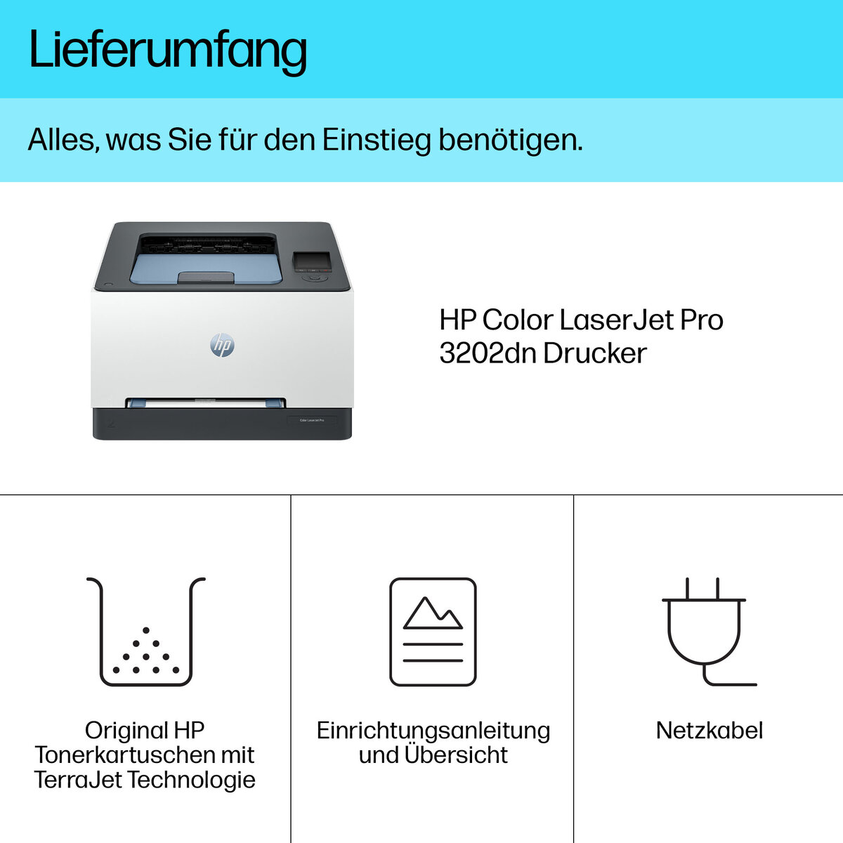 folie 5 von 20, vergrößern, hp color laserjet pro 3202dn
