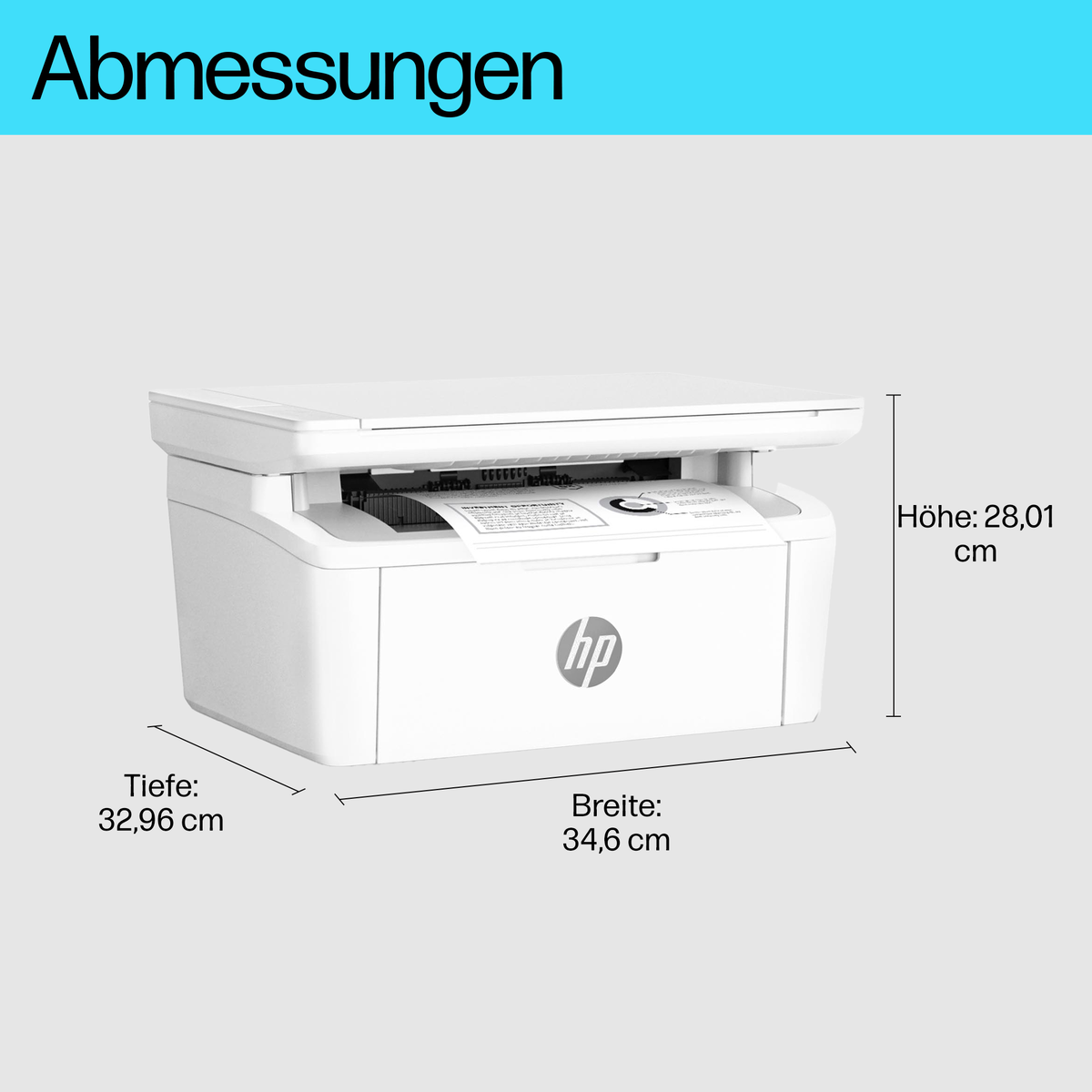 folie 17 von 20, vergrößern, hp laserjet mfp m140w drucker