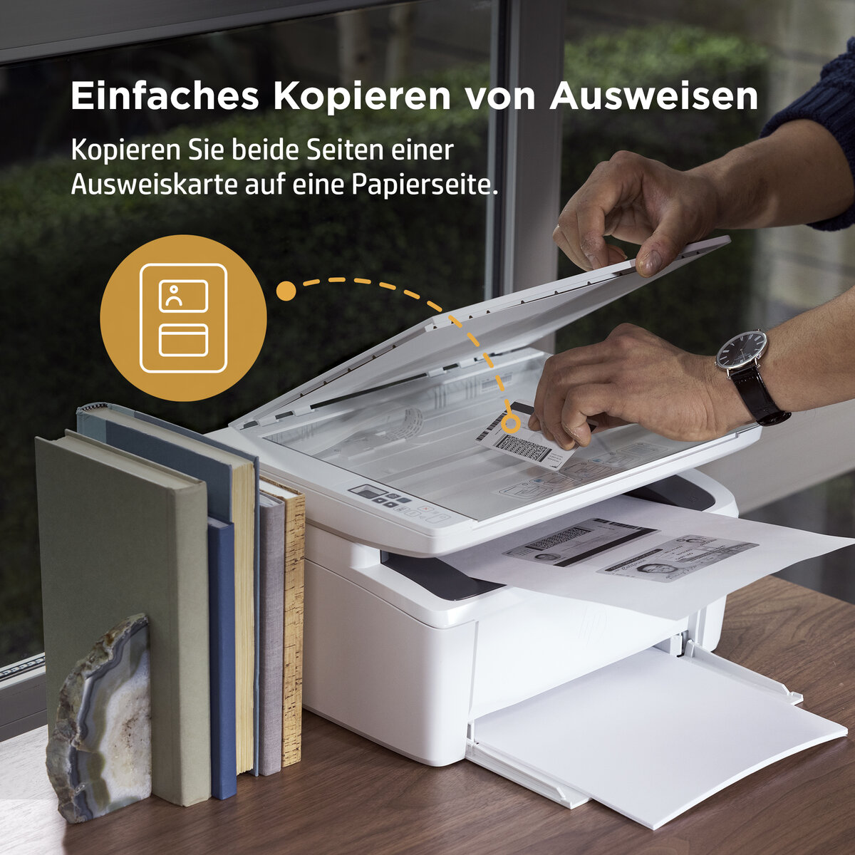 folie 5 von 20, vergrößern, hp laserjet mfp m140w drucker