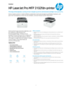 HP LaserJet Pro MFP 3102fdn Printer