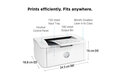 slide 5 of 21, zoom in, hp laserjet m111a printer