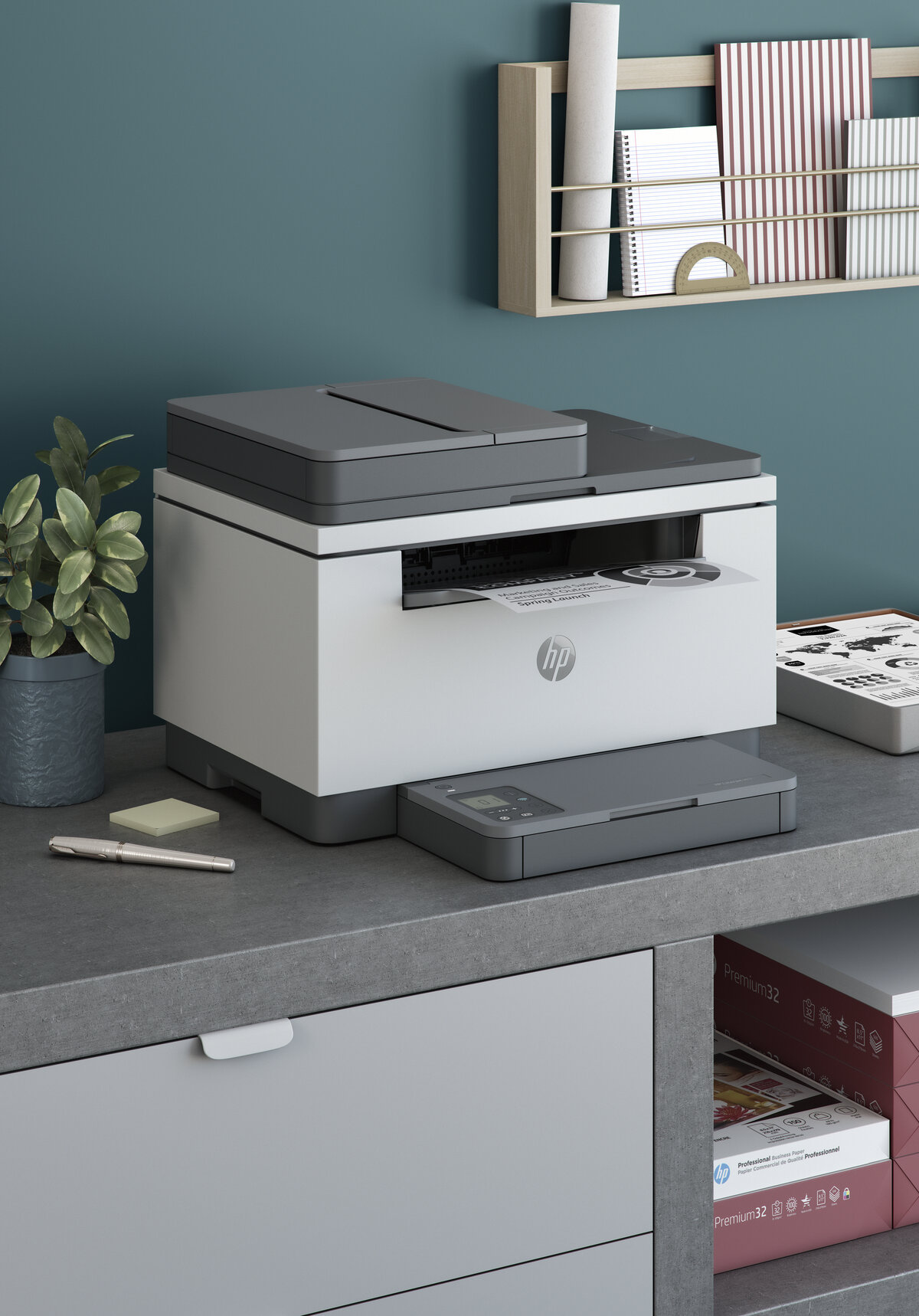 folie 19 von 20, vergrößern, hp laserjet mfp m234dw drucker