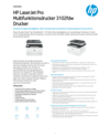 HP LaserJet Pro MFP 3102fdw Printer