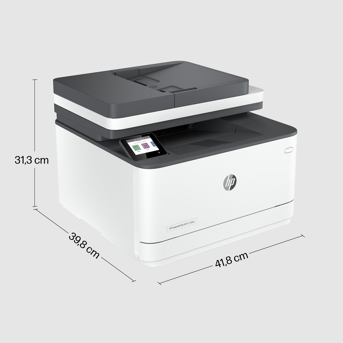 folie 2 von 15, vergrößern, hp laserjet pro multifunktionsdrucker 3102fdw drucker