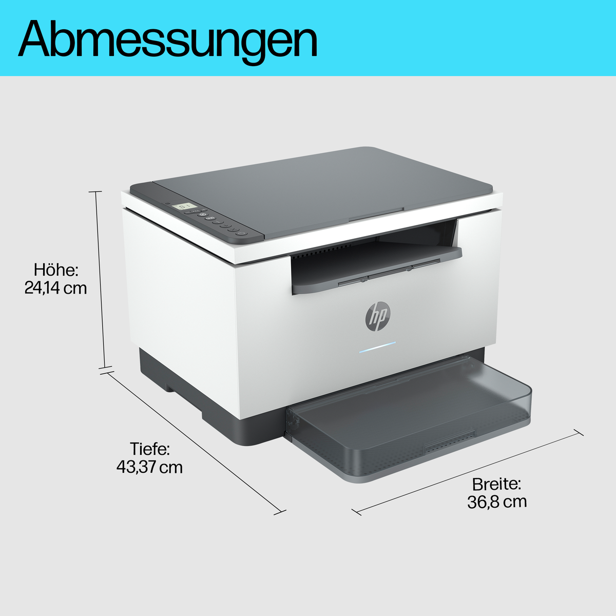 folie 12 von 20, vergrößern, hp laserjet mfp m234dw drucker