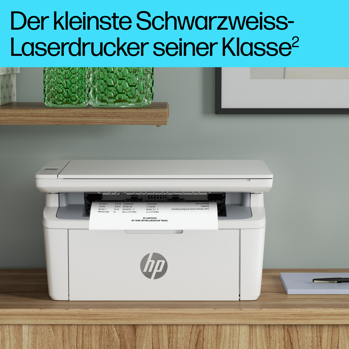 folie 16 von 20, vergrößern, hp laserjet mfp m140w drucker