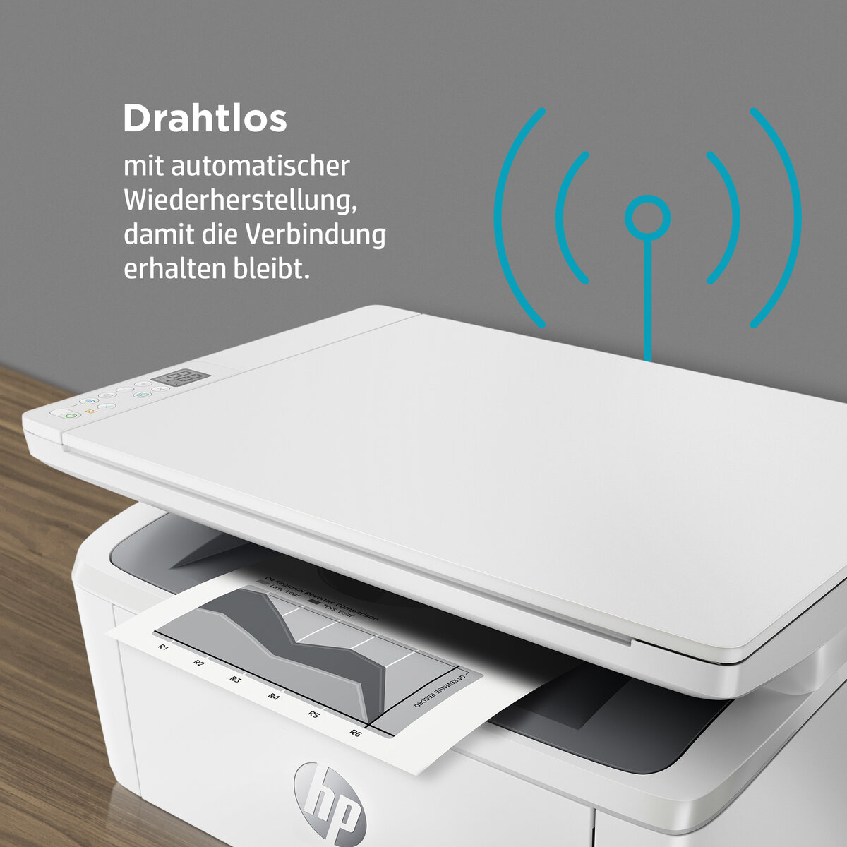 folie 7 von 20, vergrößern, hp laserjet mfp m140w drucker