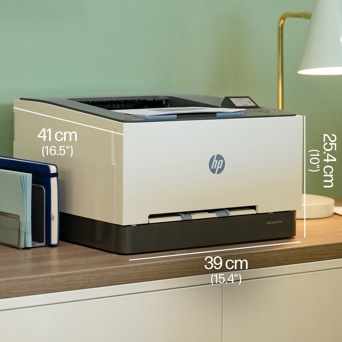 slide 1 of 20, show larger image, hp color laserjet pro 3202dn
