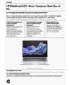 HP EliteBook X G1i 14 inch Notebook Next Gen AI PC