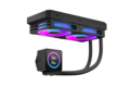 slide {0} of {1}, zoom in, OMEN modulær 240 mm LCD-væskekøler, sort