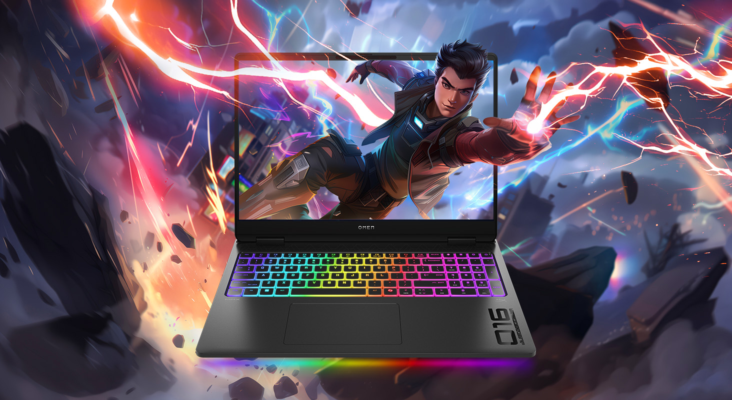HP OMEN MAX Laptop 16-AK0004NT AMD Ryzen AI 9 HX375 32GB RAM 1TB