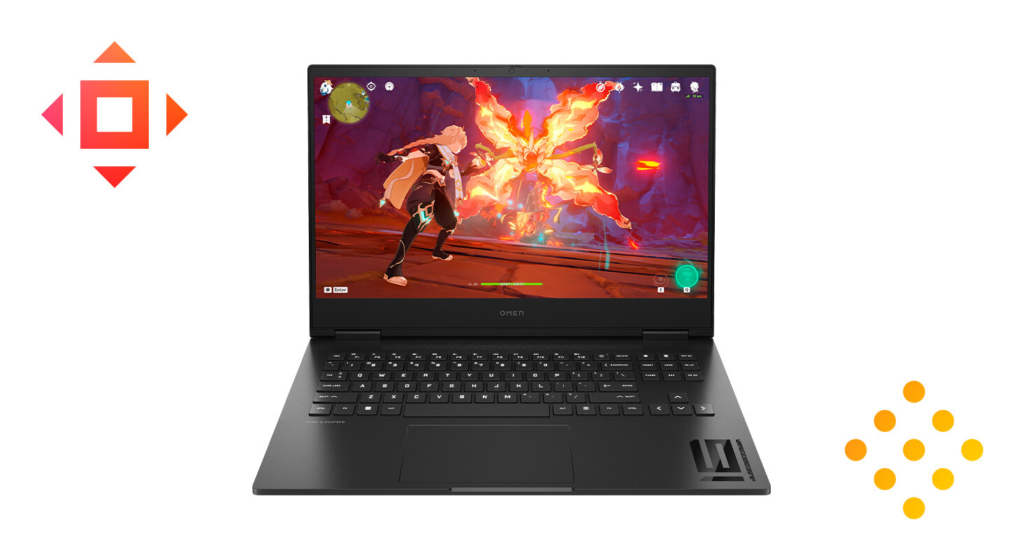 Notebook Gamer HP OMEN 16-wd0012la de 16.1“ (i7-13620H, RTX 4060