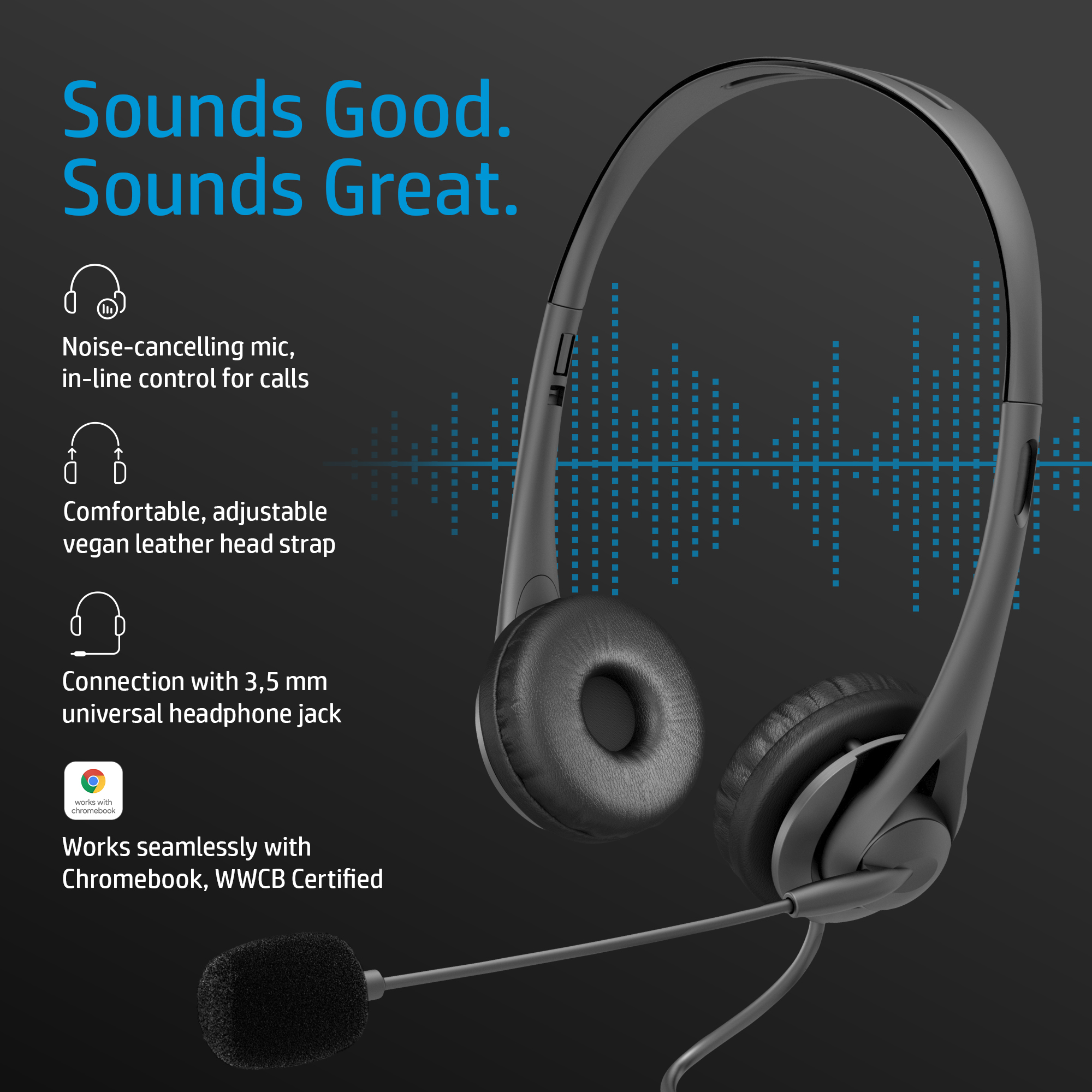 HP Stereo 3.5mm Headset G2 - KSP - English (U.K.) {en_GB}