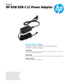 HP 65W USB-C LC Power Adapter (English)