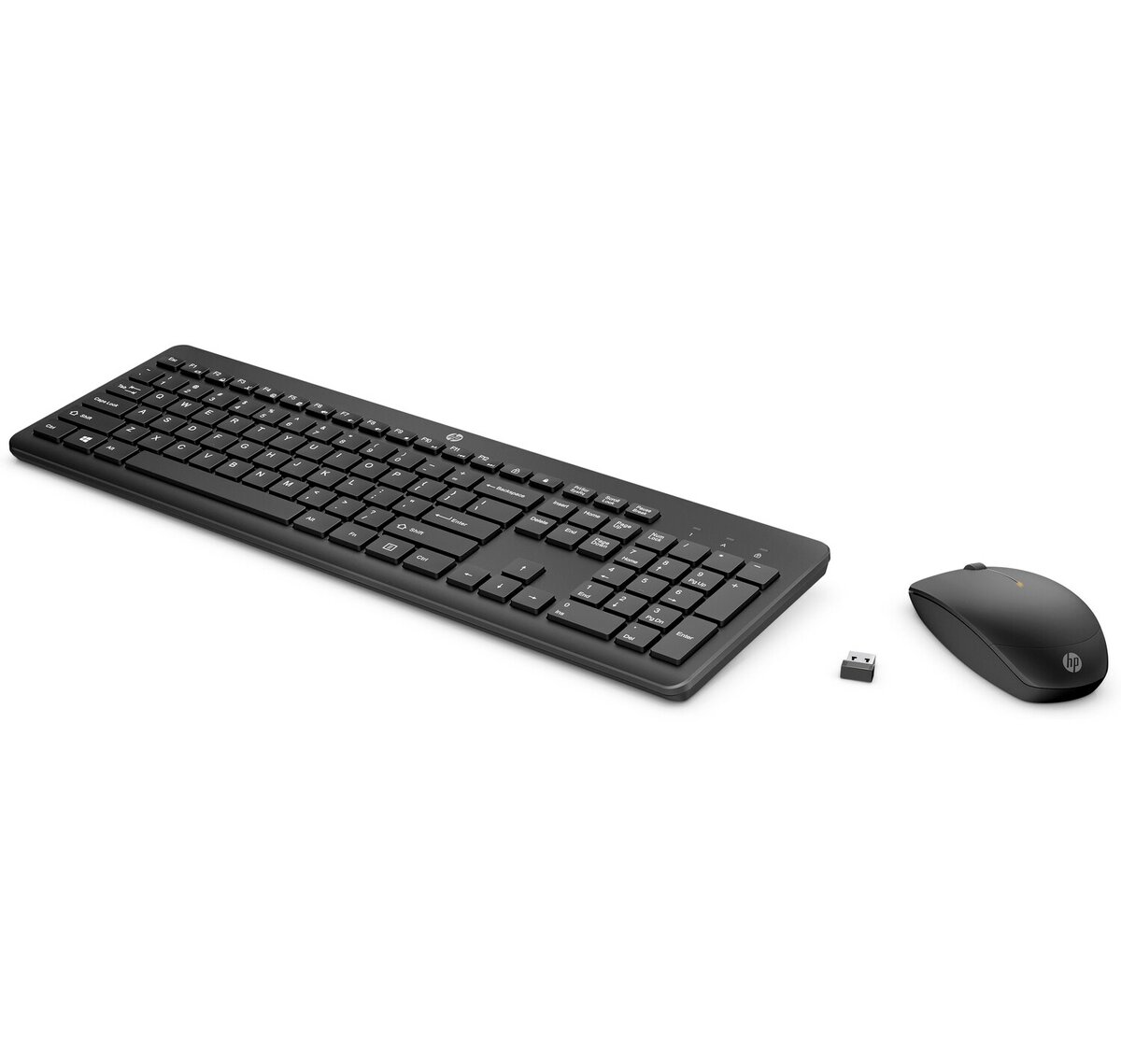 slide 2 of 2, show larger image, hp 235 wireless mouse and keyboard combo