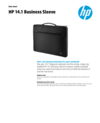 HP 14.1 Business Sleeve (English)