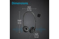 21C2 - HP Stereo 3.5mm Headset G2 Dimension Inch