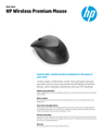 HP Wireless Premium Mouse (English)