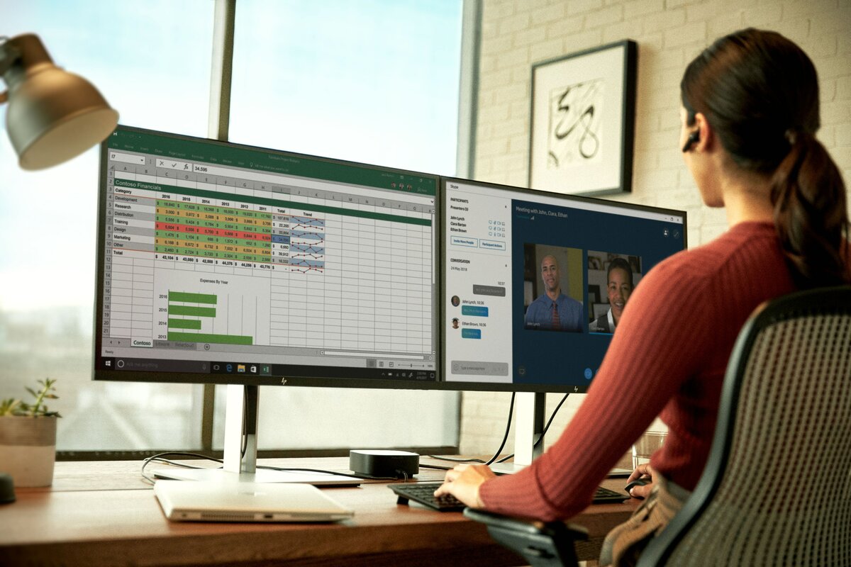 slide 1 of 9, show larger image, hp usb-c/a-universaldokk g2