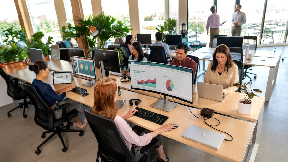 slide 3 of 9, show larger image, hp usb-c/a-universaldokk g2