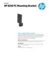 HP B250 PC Mounting Bracket (English)
