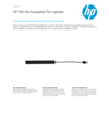 HP Slim Rechargeable Pen Charger