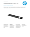 HP 655 Wireless Keyboard and Mouse Combo