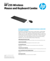 HP 235 Wireless Mouse and Keyboard Combo (English)
