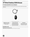 HP Wired Desktop 320M Mouse