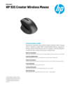 HP 935 Creator Wireless Mouse (English)
