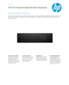 HP 455 Programmable Wireless Keyboard for business