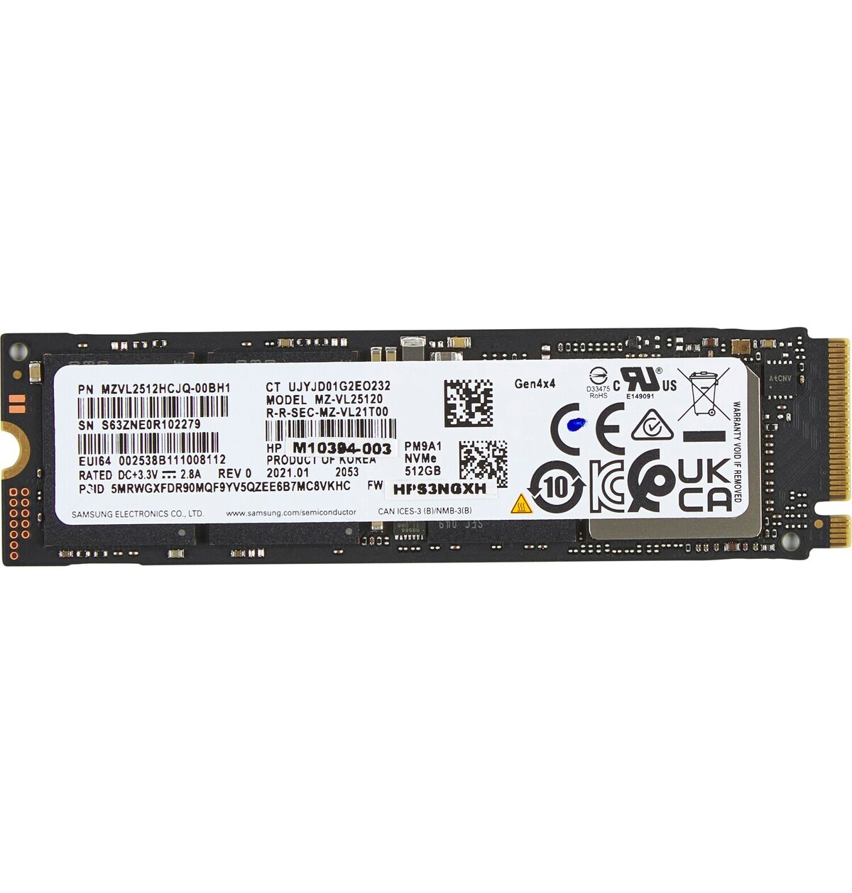 Nvme Ssd Ssd Laptop 512 SK Hynix PC611 NVMe 512GB SSD Drive Price