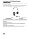 Poly EncorePro HW720 Binaural Headset +Carry Case