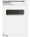 Poly Sync 60 Microsoft Teams Certified Speakerphone
