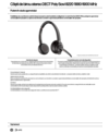 Poly Savi 8220 Office Stereo DECT 1880-1900 MHz Headset