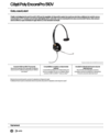 Poly EncorePro 510V Monaural Headset VoiceTube +Quick Disconnect