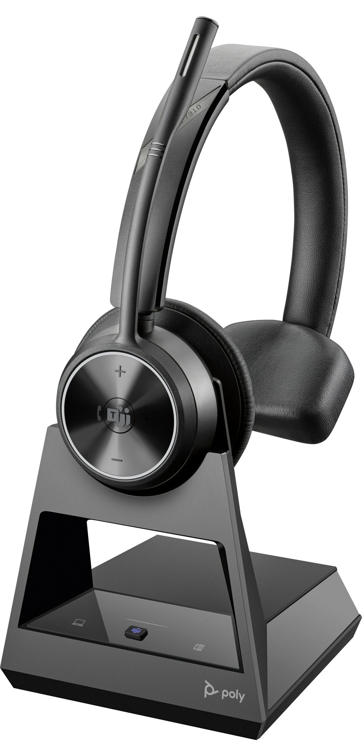 folie 1 von 2, vergrößern, poly savi 7310-m office-dect 1880-1900 mhz ein-ohr-headset