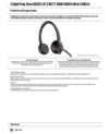 Poly Savi 8220 UC DECT 1880-1900 MHz USB-A Headset
