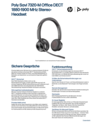 Poly Savi 7320-M Office Stereo DECT 1880-1900 MHz Headset