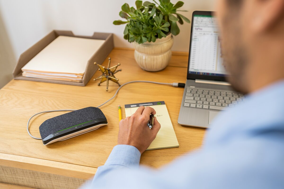 folie 1 von 13, vergrößern, poly sync 10 usb-a usb-c freisprecheinrichtung