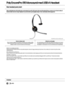 Poly EncorePro 515 Monoaural with USB-A Headset