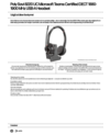 Poly Savi 8220 UC Microsoft Teams Certified DECT 1880-1900 MHz USB-A Headset