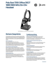 Poly Savi 7310 Office DECT 1880-1900 MHz Single Ear Headset